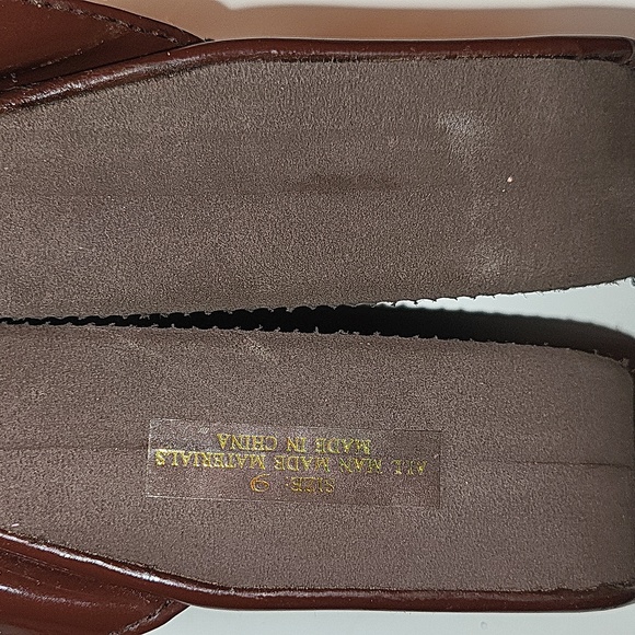 Women's Brown Thing Sandals (9) - Picture 8 of 9